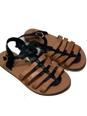 ancient greek leather sandals